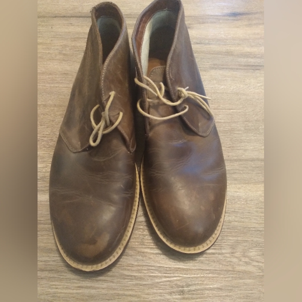 Aldo men brown shoes used